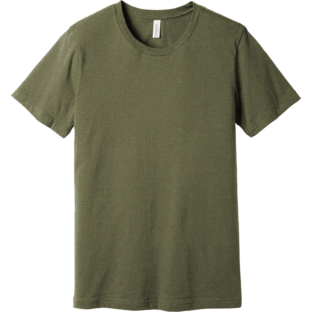 BELLA CANVAS Unisex Heather CVC Short Sleeve Tee BC3001CVC