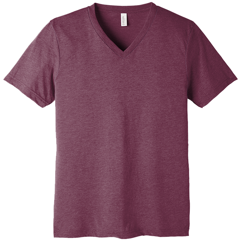 BELLA+CANVAS Unisex Triblend Short Sleeve V-Neck Tee BC3415