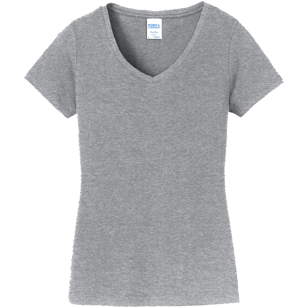 Port & Company Ladies Fan Favorite V Neck Tee LPC450V