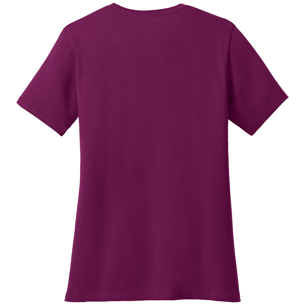 Port & Company Ladies Core Cotton V-Neck Tee LPC54V