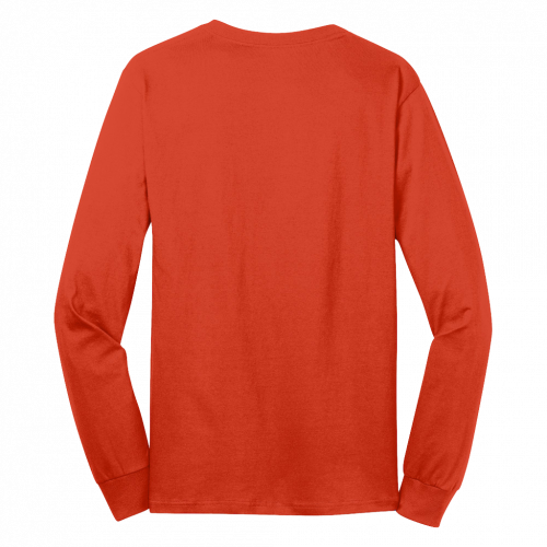 Hanes - Tagless 100% Cotton Long Sleeve T-Shirt 5586 (Customer Supplied)