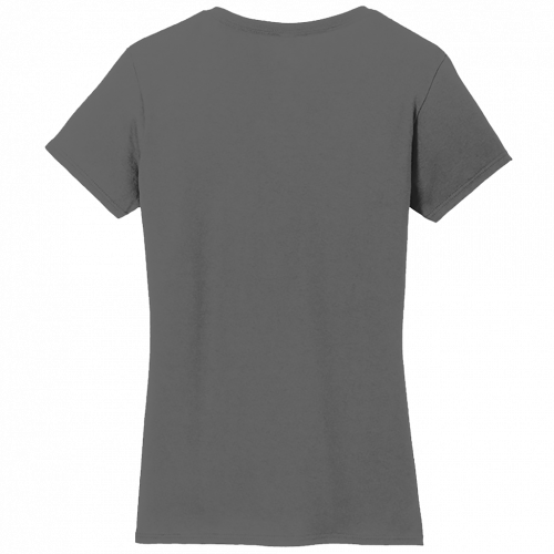 Gildan Ladies Heavy Cotton 100% Cotton V-Neck T-Shirt 5V00L