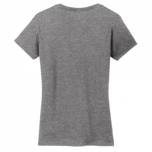 Gildan Ladies Heavy Cotton 100% Cotton V-Neck T-Shirt 5V00L (Customer Supplied)