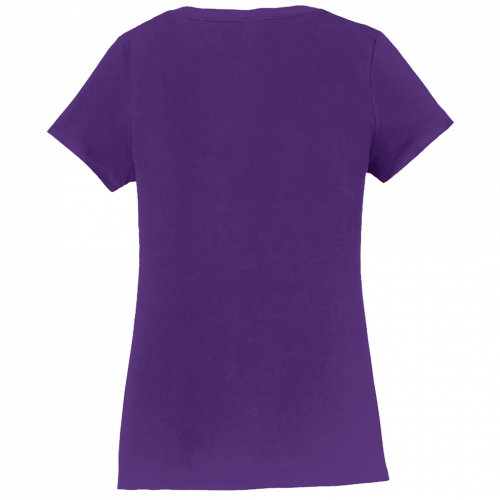 Port & Company Ladies Fan Favorite V-Neck Tee LPC450V (Customer Supplied)