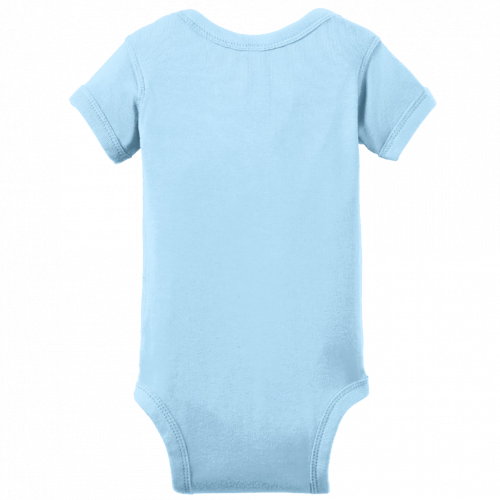 Rabbit Skins Infant Short Sleeve Baby Rib Bodysuit RS4400