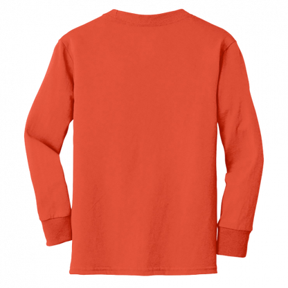 Port & Company Youth Long Sleeve Core Cotton Tee PC54YLS