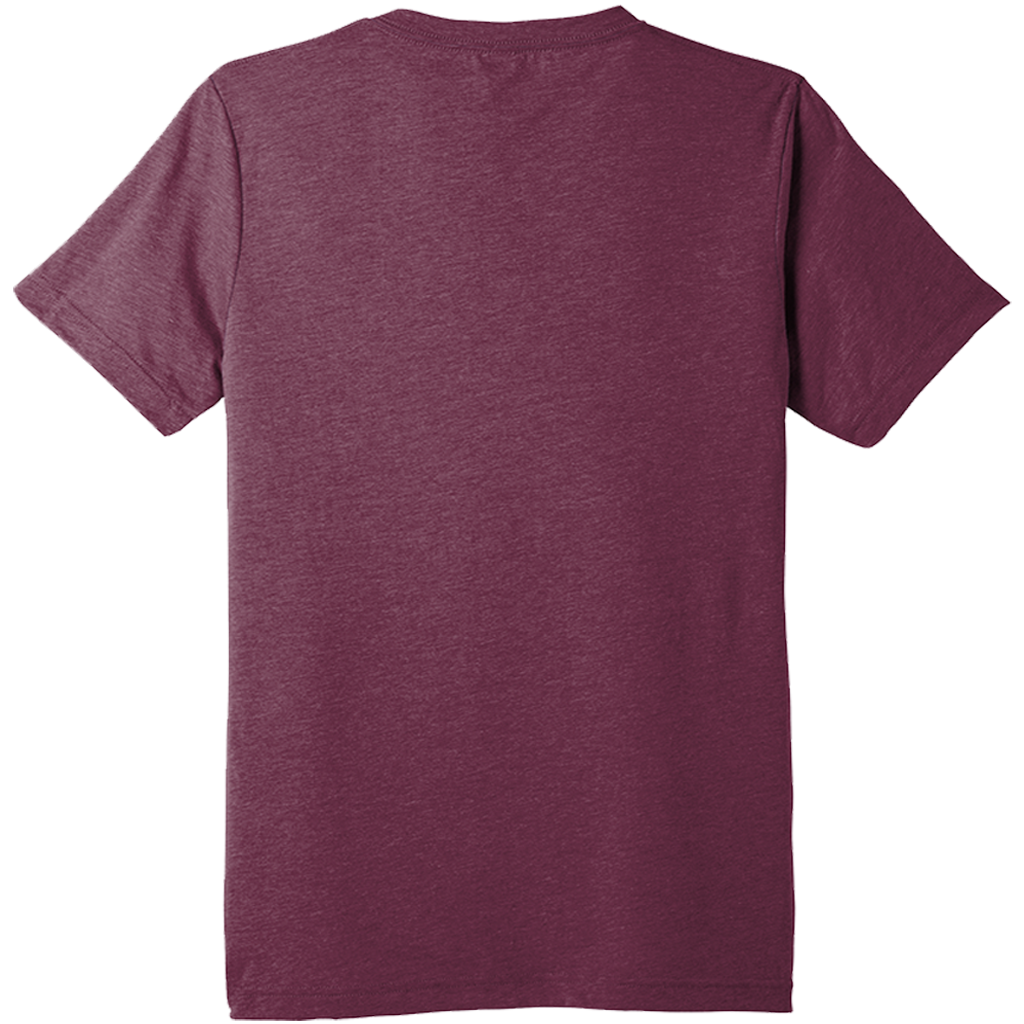 BELLA+CANVAS Unisex Triblend Short Sleeve V-Neck Tee BC3415 | Imprintmaker