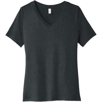 BELLA CANVAS Womens Relaxed Jersey V Neck Tee BC6405