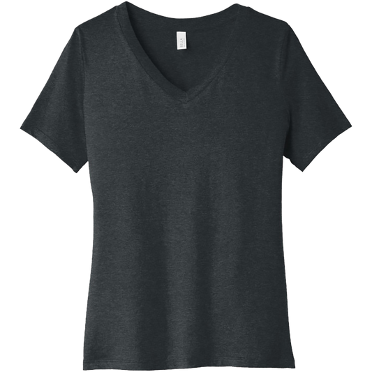 BELLA CANVAS Womens Relaxed Jersey V Neck Tee BC6405