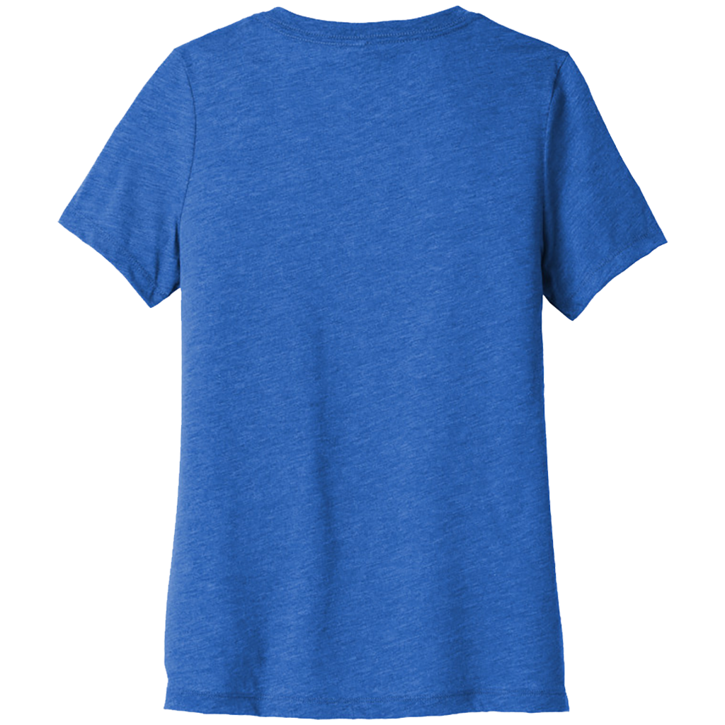 BELLA+CANVAS Womens Relaxed Jersey V-Neck Tee BC6405 (Customer Supplied)