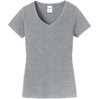 Port & Company Ladies Fan Favorite V Neck Tee LPC450V