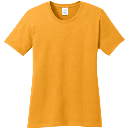 Port & Company Ladies Core Cotton Tee LPC54 (Customer Supplied)