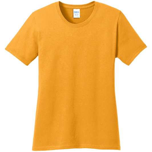 Port & Company Ladies Core Cotton Tee LPC54 (Customer Supplied)