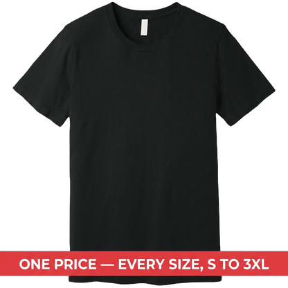 EverSoft Classic Black Short Sleeve T-shirt (ES360)