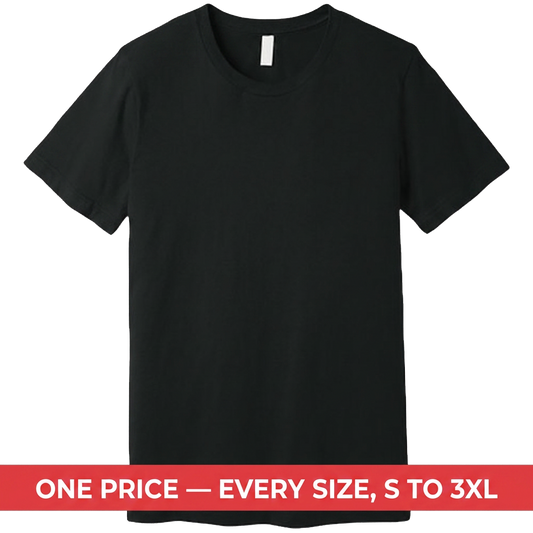 EverSoft Classic Black Short Sleeve T-shirt (ES360)