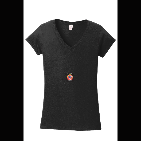 Gildan Softstyle Women's Fit V-Neck T-Shirt. 64V00L