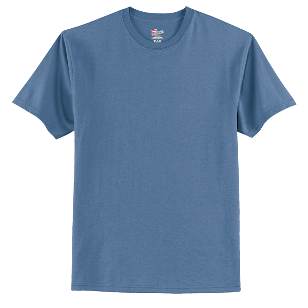 Hanes - Tagless 100% Cotton T-Shirt. 5250