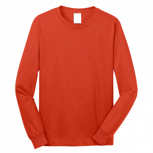 Hanes - Tagless 100% Cotton Long Sleeve T-Shirt 5586 (Customer Supplied)