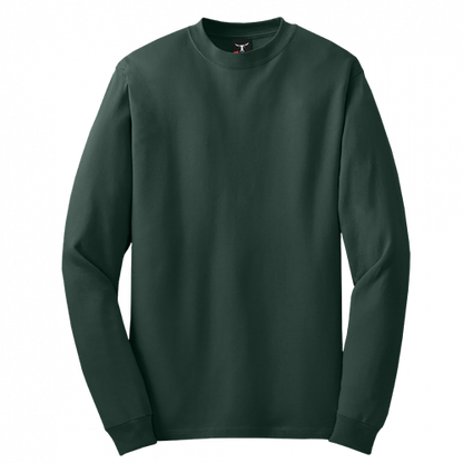 Hanes Beefy-T 100% Cotton Long Sleeve T-Shirt 5186 (Customer Supplied)