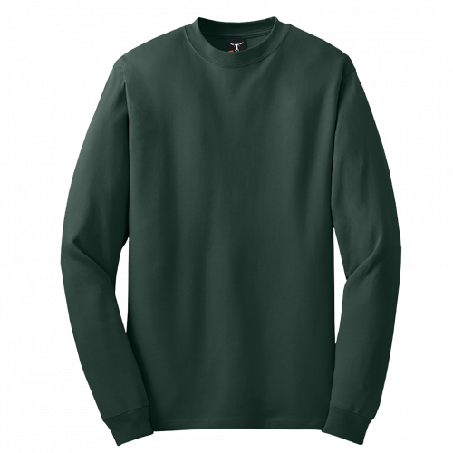 Hanes Beefy-T 100% Cotton Long Sleeve T-Shirt 5186 (Customer Supplied)