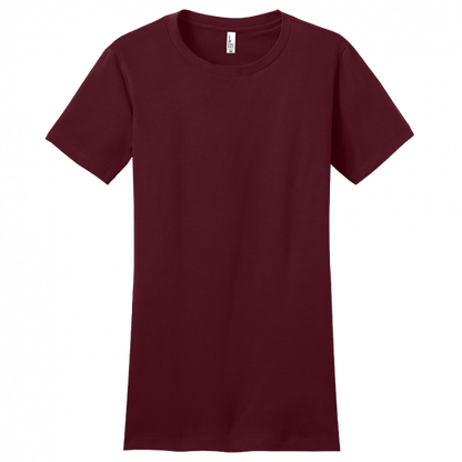 District Women's Fitted The Concert Tee DT5001 (Customer Supplied)
