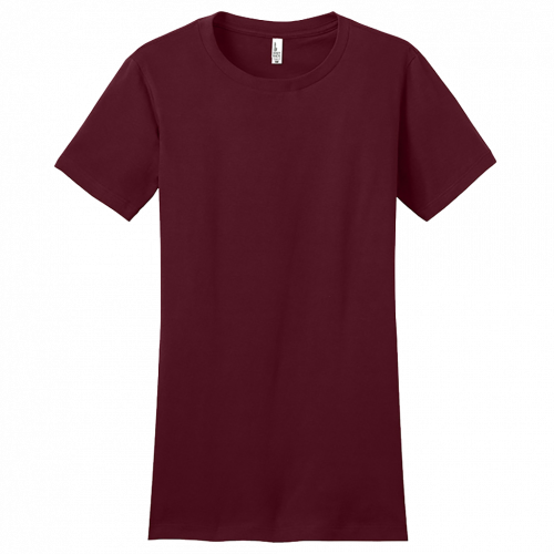 District Women's Fitted The Concert Tee DT5001 (Customer Supplied)