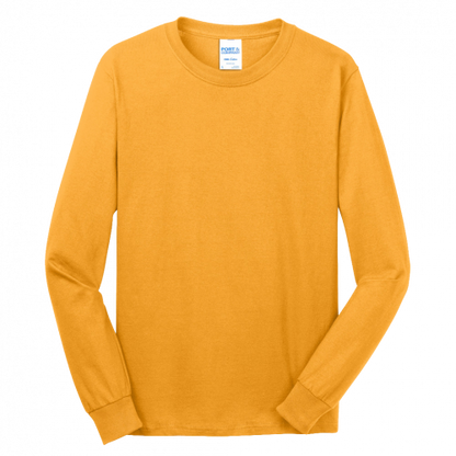 Port & Company Long Sleeve Core Cotton Tee PC54LS (Customer Supplied)