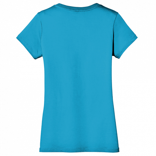 District Women's Perfect Weight V-Neck DM1170L (Customer Supplied)