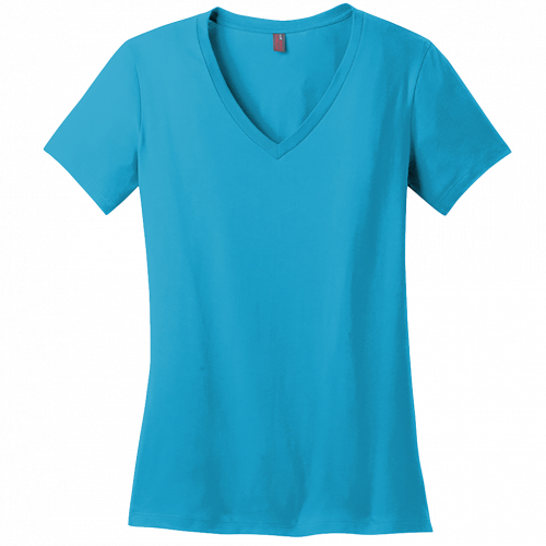 District Women's Perfect Weight V-Neck DM1170L