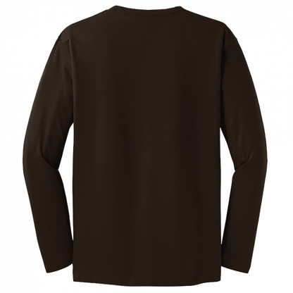 District Perfect Weight Long Sleeve Tee DT105 (Customer Supplied)