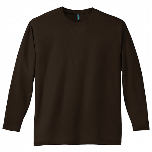 District Perfect Weight Long Sleeve Tee DT105 (Customer Supplied)
