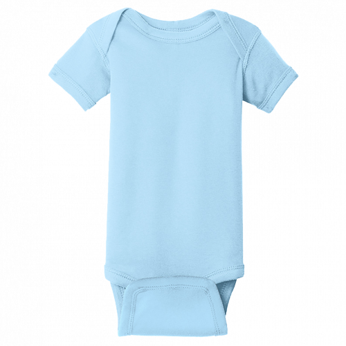 Rabbit Skins Infant Short Sleeve Baby Rib Bodysuit RS4400