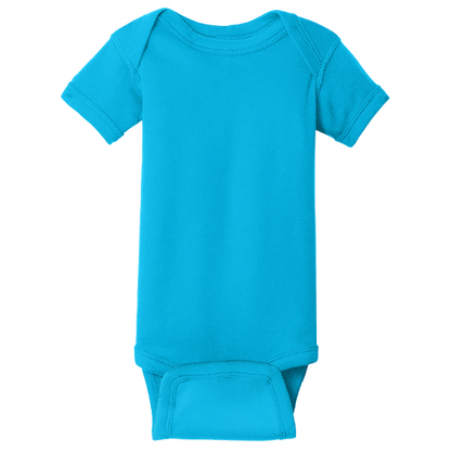 Rabbit Skins Infant Short Sleeve Baby Rib Bodysuit RS4400 (Customer Supplied)