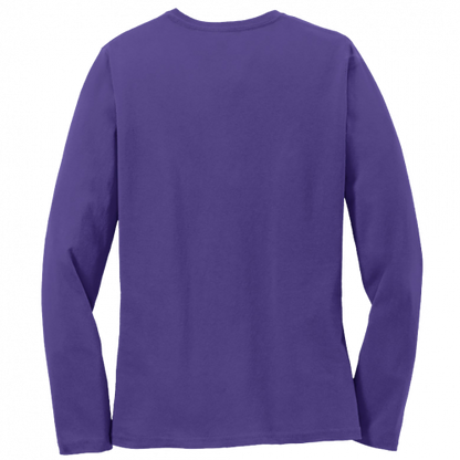 Port & Company Ladies Long Sleeve Core Cotton Tee LPC54LS