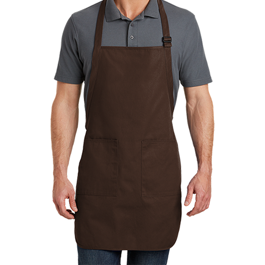 Port Authority Full-Length Apron with Pockets A500
